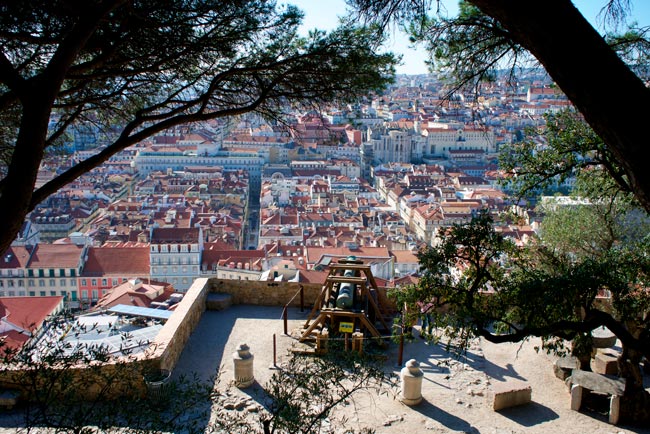 turistas fazem em Lisboa