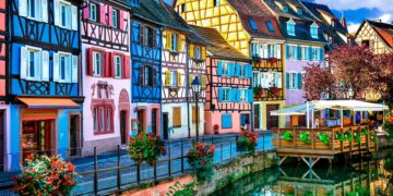 ruas mais coloridas da Europa