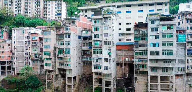 A cidade mais estreita do mundo fica na China cidade mais estreita do mundo