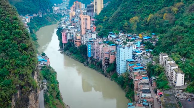 A cidade mais estreita do mundo fica na China cidade mais estreita do mundo