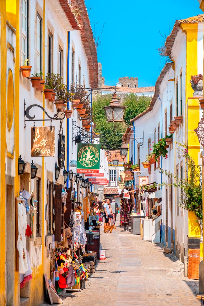 Óbidos: a vila mais romântica de Portugal vila mais romântica de Portugal