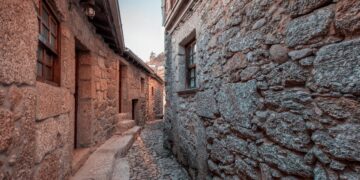 aldeia presépio em plena Serra da Estrela