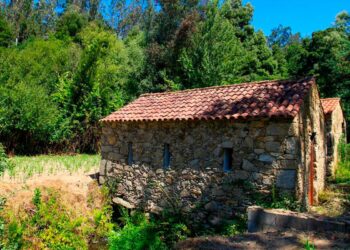 aldeia que foi habitada por povo pré-histórico