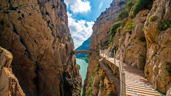 Caminito Del Rey: o caminho mais perigoso do mundo já reabriu Caminito Del Rey