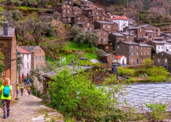 aldeia presépio no Centro de Portugal