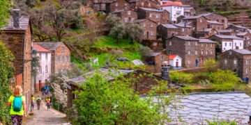 aldeia presépio no Centro de Portugal