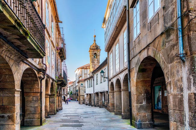 Preparado para fazer o caminho de Santiago de Compostela? caminho de Santiago de Compostela