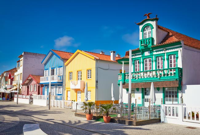 Costa Nova do Prado: Provavelmente, o lugar mais colorido de Portugal lugar mais colorido de Portugal