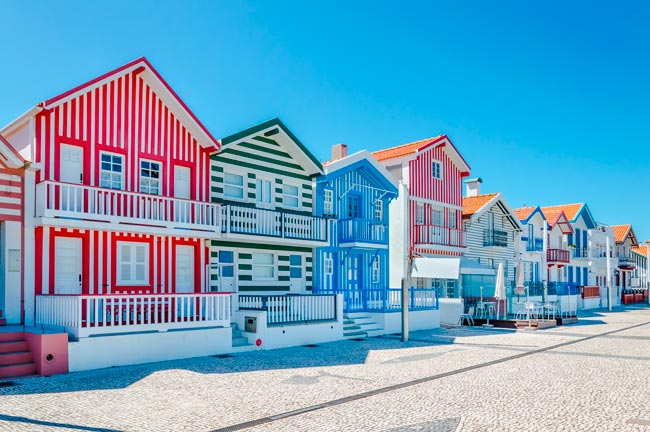 Costa Nova do Prado: Provavelmente, o lugar mais colorido de Portugal lugar mais colorido de Portugal