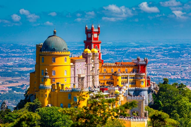 Dos mais bonitos aos mais românticos Palácios de Sintra Palácios de Sintra