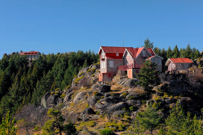 O local que permitiu o tratamento da tuberculose, na Serra da Estrela permitiu o tratamento da tuberculose