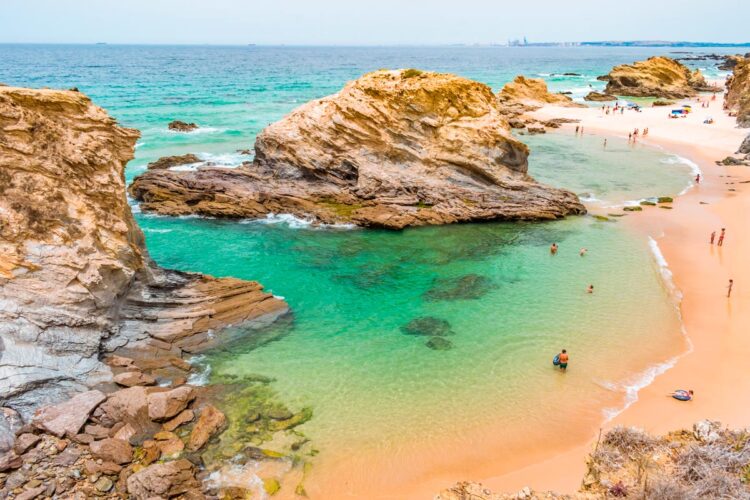 praia mais secreta e bonita do Alentejo