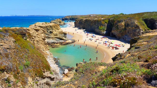 Samoqueira: provavelmente, a praia mais secreta e bonita do Alentejo praia mais secreta e bonita do Alentejo