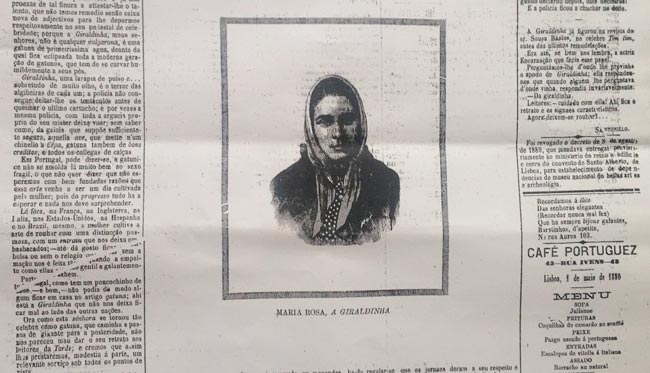 Histórias de Portugal: Giraldinha, a rainha das vigaristas Fique a conhecer a história de Giraldinha, uma personalidade fascinante com um vasto registo criminal entre 1883 e 1894.