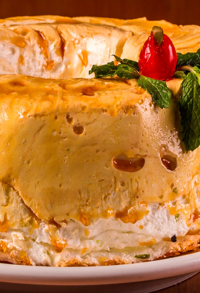 Pudim Molotof caseiro de caramelo Desfrute de um doce incrível e sofisticado. É tão bom…