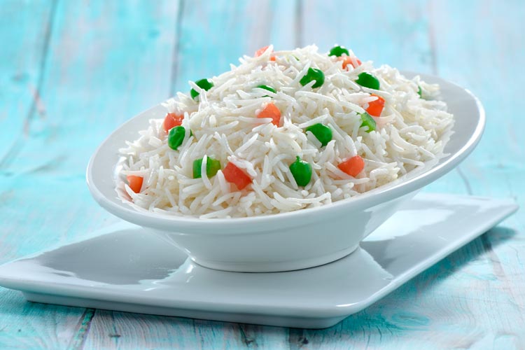 Arroz Basmati simples em 15 minutos