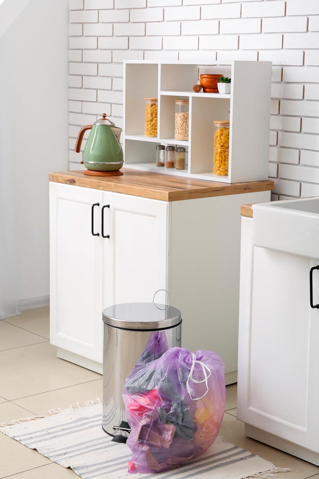 Aprenda a eliminar o mau cheiro do caixote do lixo Desfrute de uma cozinha mais agradável e higienizada. Aprenda a eliminar o mau cheiro do caixote do lixo