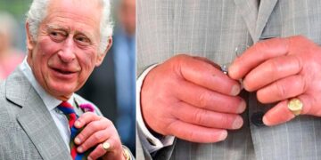 A história e as teorias por trás dos dedos de salsicha do rei Carlos III.