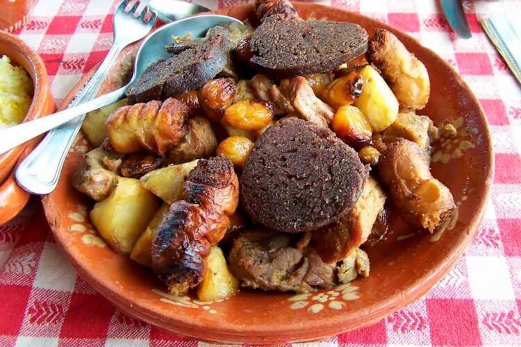 Rojões à moda do Minho, receita tradicional