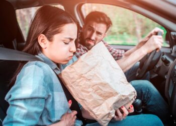 Se ao andar de carro enjoa, nós temos a solução!