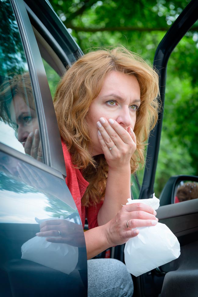 Como evitar enjoar ao andar de carro Se ao andar de carro enjoa, nós temos a solução!