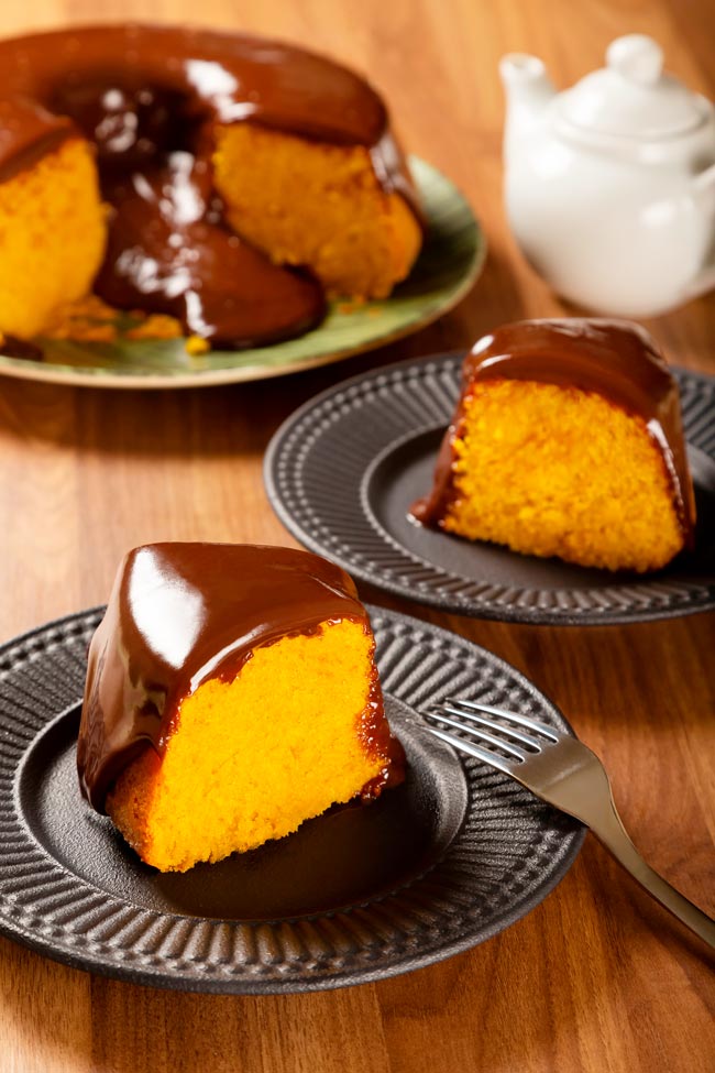 A combinação deliciosa que não estava à espera! Os amantes de doçarias vão adorar! bolo de cenoura fofinho 