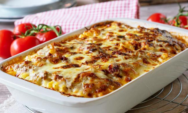 Os pratos mais simples são sempre os mais apreciados! Massa no forno