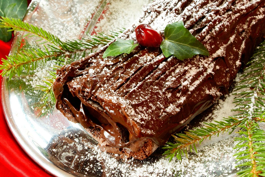 Receita de Tronco de Natal