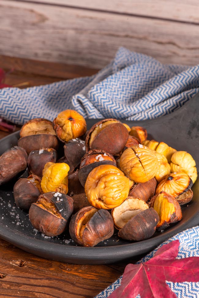 Receita de castanhas assadas na Air Fryer Experimente a magia das castanhas assadas na Air Fryer e surpreenda!