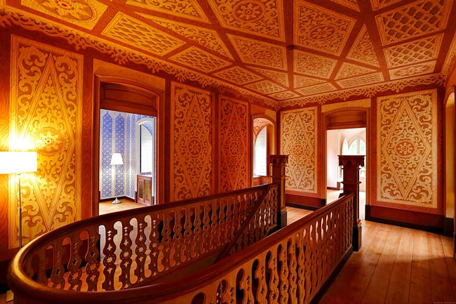 Onde a arquitetura do século XIX se entrelaça harmoniosamente com os exuberantes jardins. Chalet da Condessa d'Edla