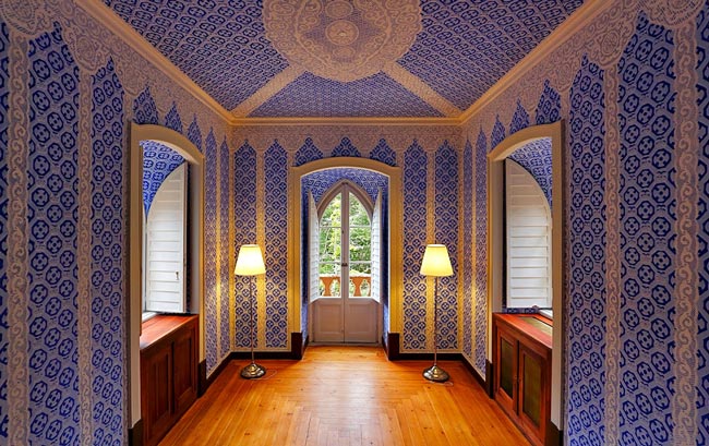 Onde a arquitetura do século XIX se entrelaça harmoniosamente com os exuberantes jardins. Chalet da Condessa d'Edla
