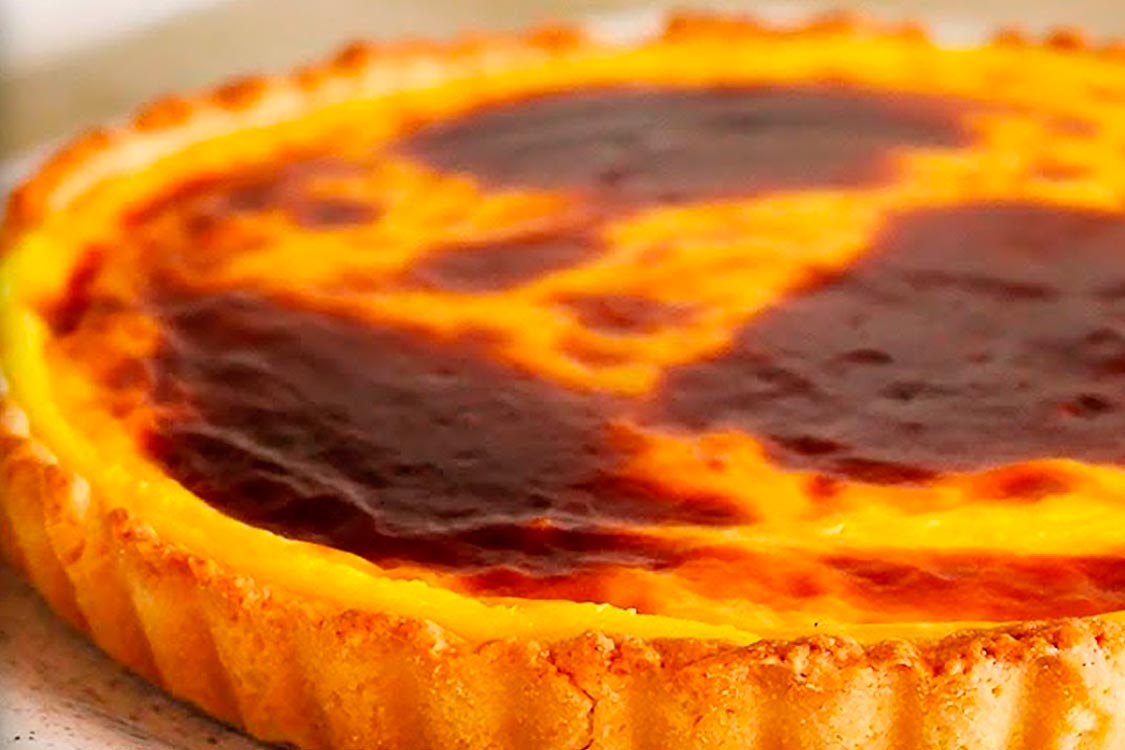 Receita de tarte de pastel de nata