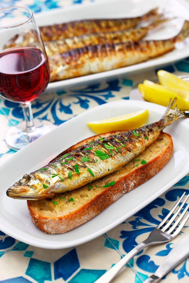A rivalidade culinária entre as sardinhas portuguesas! melhor sardinha