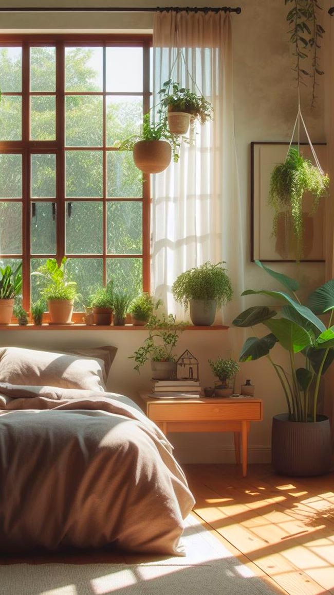 9 Plantas para o quarto que melhoram o seu descanso Transforme o seu quarto num oásis de tranquilidade com estas 9 plantas cuidadosamente selecionadas. Plantas para o quarto