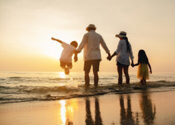 5 cuidados para diversão na praia com crianças