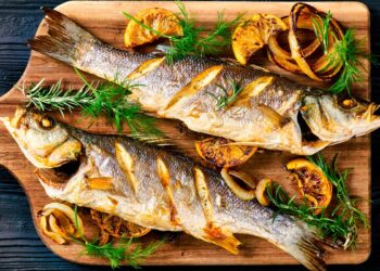 A arte de assar peixe no forno