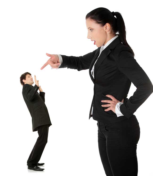 Discutir com alguém com classe