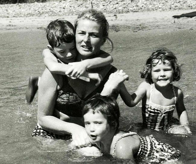A história da famosa atriz de Hollywood que causou sensação na época, em Monte Gordo. multada por usar biquíni