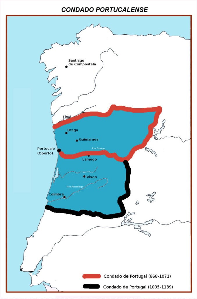 Como surgiu o nome Portugal? Condado Portucalense