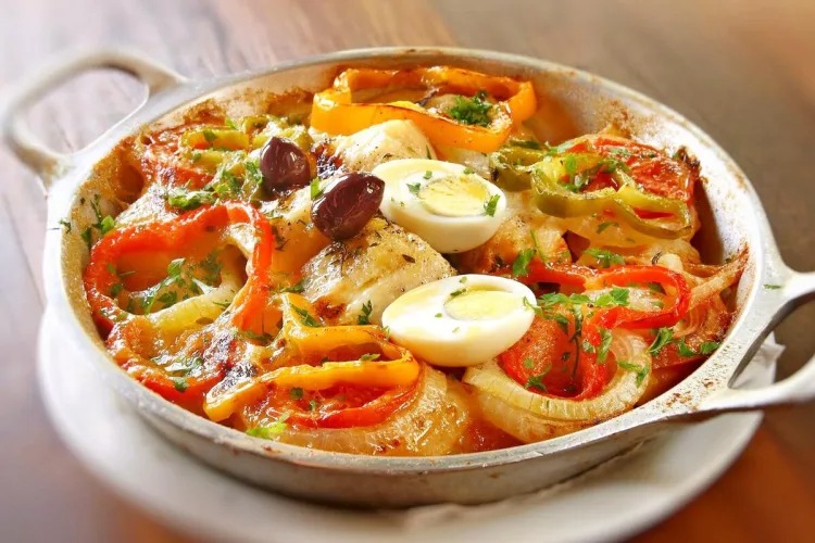Bacalhau no forno à portuguesa