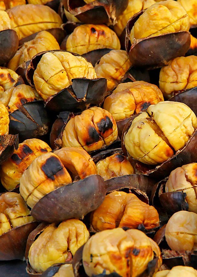 Castanhas assadas na Air Fryer