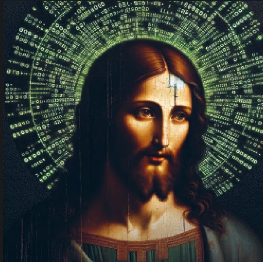Jesus de Inteligência Artificial num confessionário na Suíça