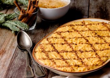 Aletria de Natal cremosa como fazia a minha avó