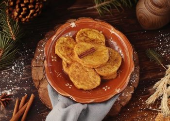 Rabanadas de Natal no forno como fazia a minha avó