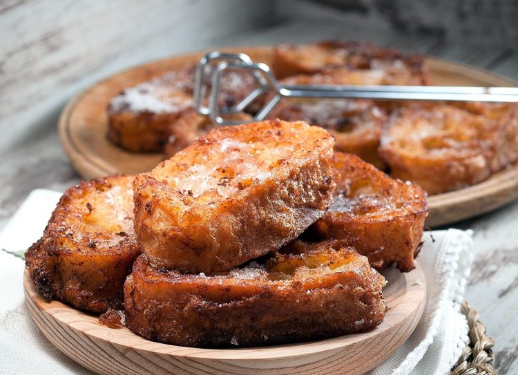 Rabanadas no forno à moda antiga
