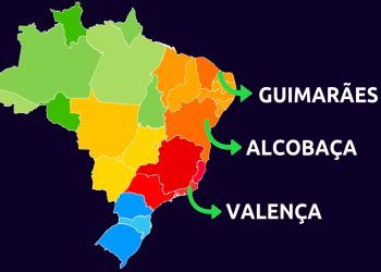 As 77 cidades no Brasil com nomes de localidades portuguesas