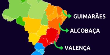 As 77 cidades no Brasil com nomes de localidades portuguesas