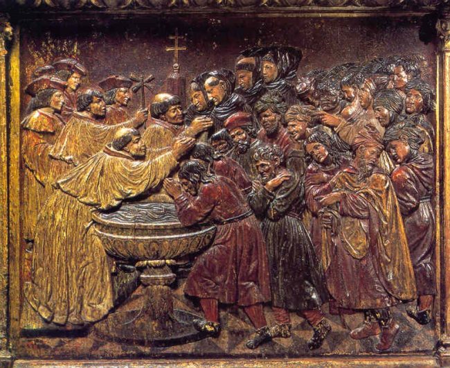 As influências do Árabe na Língua Portuguesa A conversão dos mouriscos – retábulo da Capela Real de Granada
