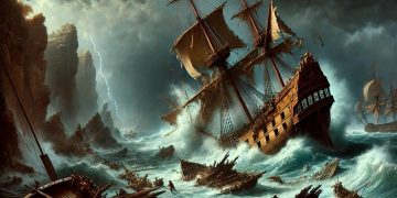 O naufrágio do São João Baptista: quando o mar engoliu o tesouro de um império