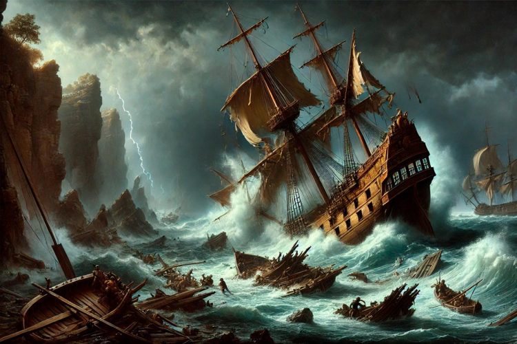 O naufrágio do São João Baptista: quando o mar engoliu o tesouro de um império